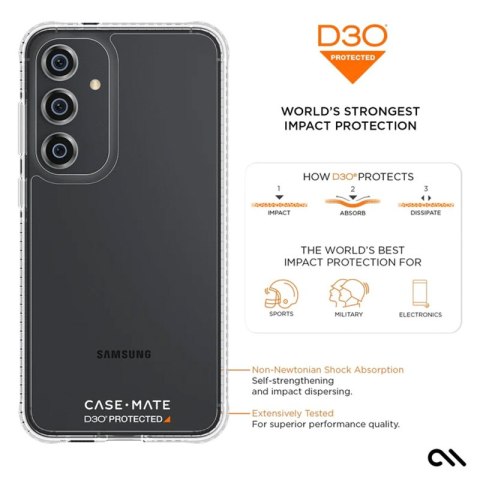 Case-Mate Ultra Tough Clear D3O - Etui Samsung Galaxy S24+ (Przezroczysty)