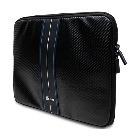 BMW Carbon Blue Stripes Sleeve - Etui na notebook 13" / 14" (czarny)