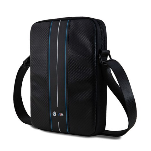 BMW Carbon Blue Stripes - Torba na tablet 8" (czarny)