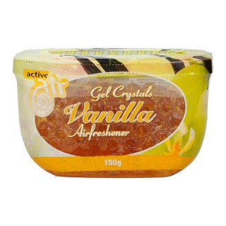 Active Air - Kulki żelowe / perły odświeżające powietrze 150g (vanilla)