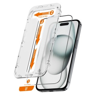 Crong EasyShield 2-Pack - Szkło hartowane iPhone 16 / iPhone 15 (2 sztuki)