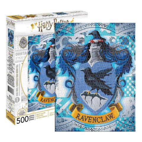 Harry Potter - Puzzle 500 elementów w ozdobnym pudełku (Ravenclaw)