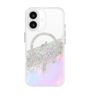 Case-Mate Karat MagSafe - Etui iPhone 16 (Holographic Soap Bubble)