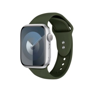 Crong Liquid - Pasek do Apple Watch 38/40/41/42 mm (zielony)