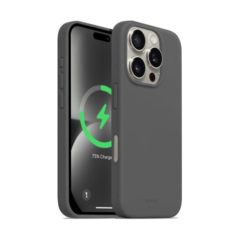 Crong Color Cover Magnetic - Etui iPhone 16 Pro MagSafe (tytanowy) Crong Color Cover Magnetic - Etui iPhone 16 Pro MagSafe (tytanowy)
