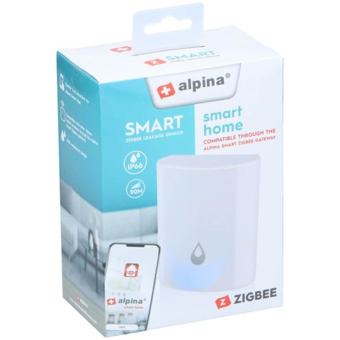 Alpina - Inteligentny czujnik zalania sieć Zigbee