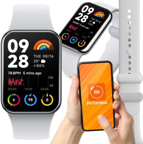 Smartband Xiaomi Smart Band 8 Pro szary