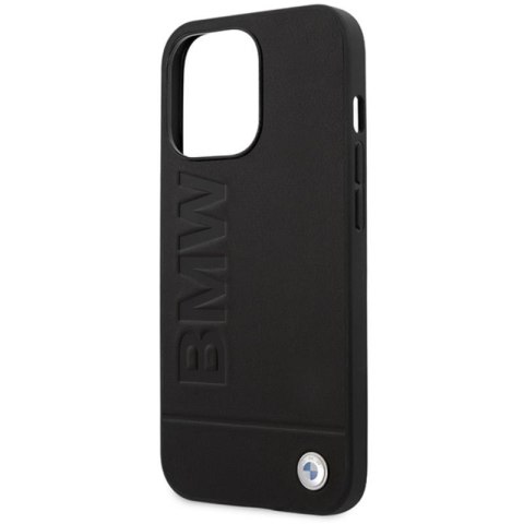 BMW Signature Logo Imprint MagSafe - Etui iPhone 14 Pro (Czarny)