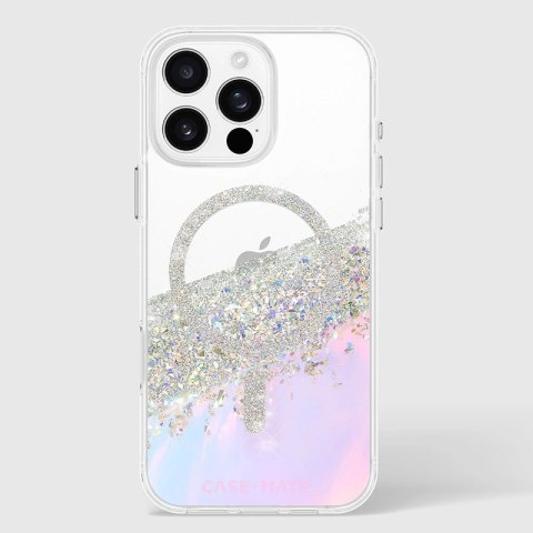 Case-Mate Karat MagSafe - Etui iPhone 16 Pro Max (Holographic Soap Bubble)