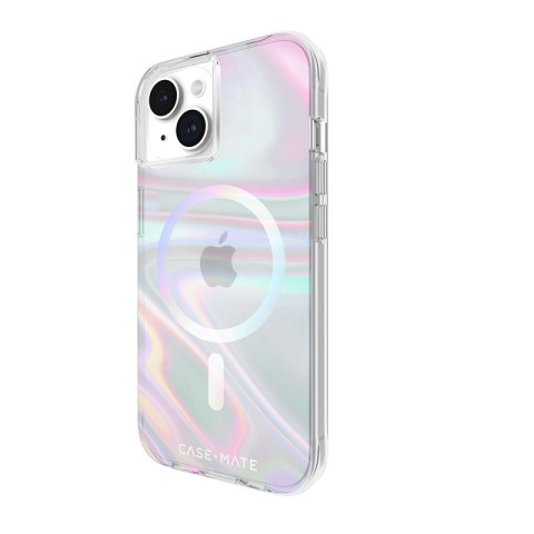 Case-Mate Soap Bubble MagSafe - Etui iPhone 15 / iPhone 14 / iPhone 13 (Iridescent)