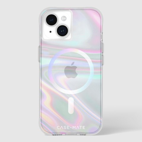 Case-Mate Soap Bubble MagSafe - Etui iPhone 15 / iPhone 14 / iPhone 13 (Iridescent)