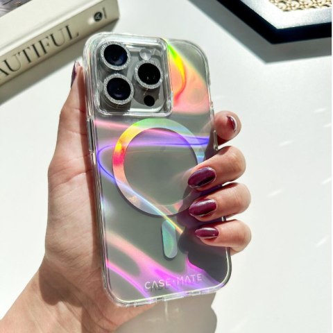 Case-Mate Soap Bubble MagSafe - Etui iPhone 15 / iPhone 14 / iPhone 13 (Iridescent)