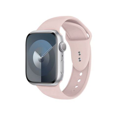 Crong Liquid - Pasek do Apple Watch 38/40/41/42 mm (piaskowy róż)