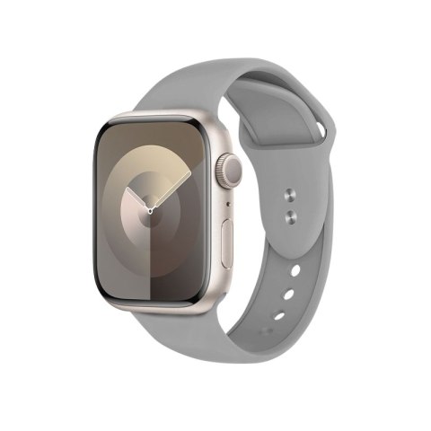 Crong Liquid - Pasek do Apple Watch 44/45/46/49 mm (szary)