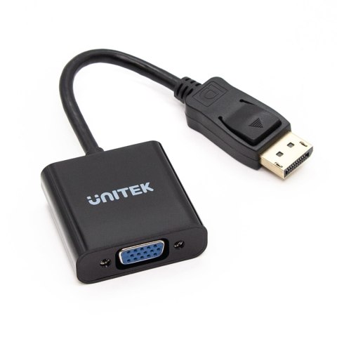 Adapter Unitek Y-5118E DisplayPort na VGA FullHD UNITEK Adapter Unitek Y-5118E DisplayPort na VGA FullHD UNITEK