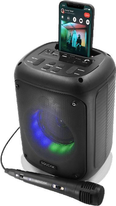 Głośnik BeatFlow Squeak SQ1005 BT, Radio FM, MP3, TWS SQUEAK