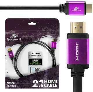 Kabel HDMI 2.1 8K Spacetronik SH-SPR015 1,5m SPACETRONIK