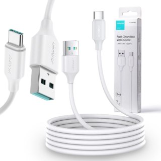 Kabel USB-A / USB-C Joyroom S-UC027A9 200cm 3A w oplocie biały JOYROOM