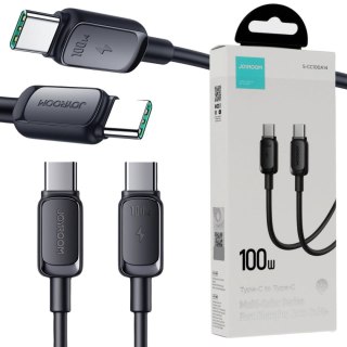 Kabel USB-C / USB-C Joyroom Fast Charging S-CC100A14 120cm 100W 5A czarny JOYROOM