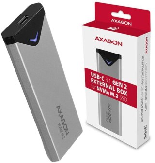 Obudowa dysku M.2 Axagon EEM2-UG2 USB-C 3.2 Gen 2 M.2 NVMe AXAGON