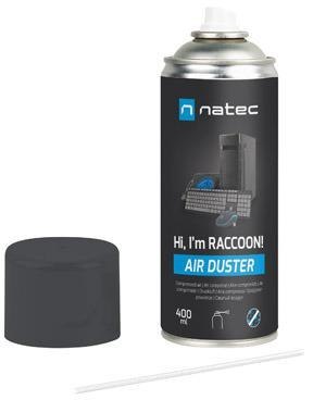 Sprężone powietrze Natec Raccoon Air 400ml NATEC