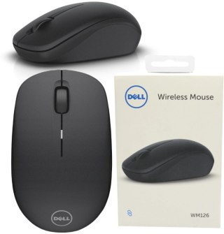 Mysz bezprzewodowa Dell WM126 Wireless Optical Mouse czarny DELL