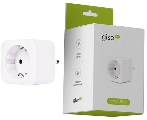 GISE Smart Inteligentne gniazdko WiFi | Tuya | SP-01 GISE