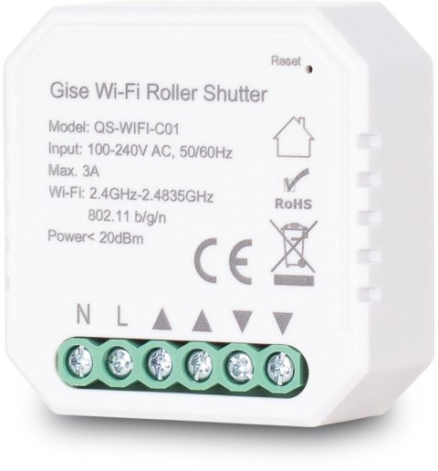 GISE Smart Sterownik roletowy WiFi | Tuya GISE