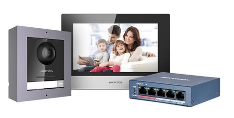 ZESTAW WIDEDOMOFONOWY DS-KIS602(B) HIKVISION HIKVISION ZESTAW WIDEDOMOFONOWY DS-KIS602(B) HIKVISION HIKVISION