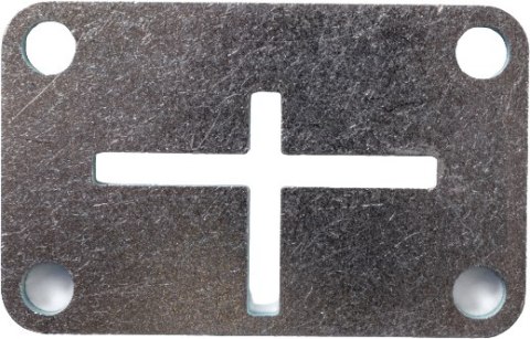Zestaw blach montażowych Beninca BILL.P (do 1 siłownika) BENINCA Zestaw blach montażowych Beninca BILL.P (do 1 siłownika) BENINCA