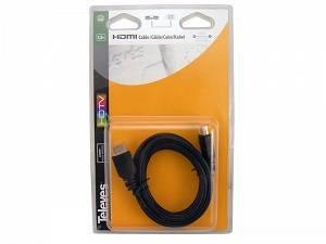 Kabel HDMI 2.0 Televes ref. 494501 1,5m 4K TELEVES