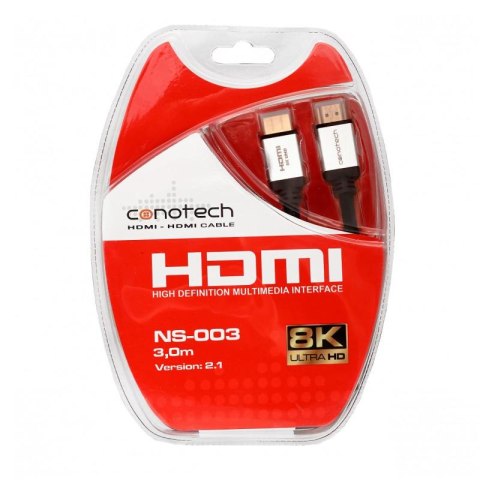 Kabel Hdmi Conotech NS-003 8K ver. 2.1 - 3m CONOTECH