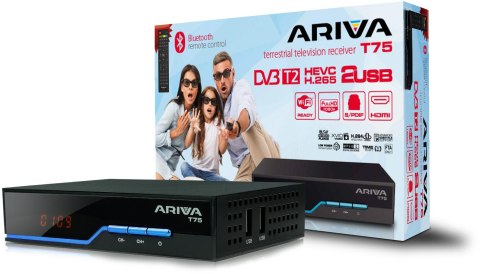 Tuner DVB-T2 Ferguson Ariva T75 H.265 HEVC FERGUSON