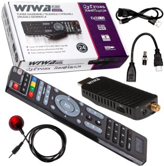 Tuner DVB-T/T2 WIWA H.265 MINI WIWA