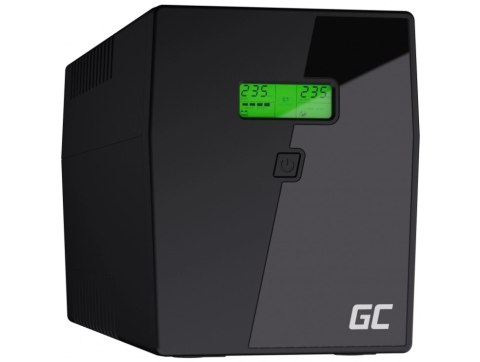 UPS ZASILACZ AWARYJNY Green Cell MICROSINE 1000VA 700W Z WYŚWIETLACZEM LCD UPS08 GREEN CELL