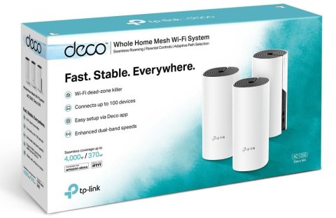 DOMOWY SYSTEM WI-FI MESH TP-LINK DECO M4 (3-pack) TP-LINK