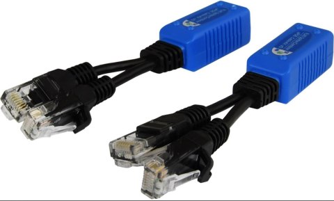 SPLITTER 2xRJ45 (WTYK) - 1xRJ45 (GNIAZDO) Pulsar P-POE2 PULSAR