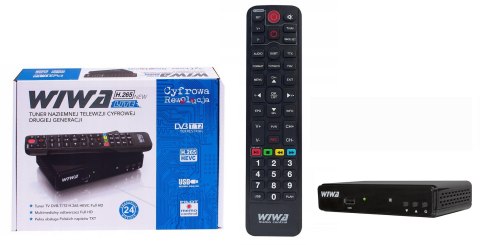 Tuner DVB-T/T2 WIWA H.265 LITE WIWA