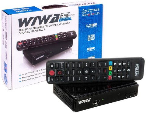 Tuner DVB-T/T2 WIWA H.265 LITE WIWA