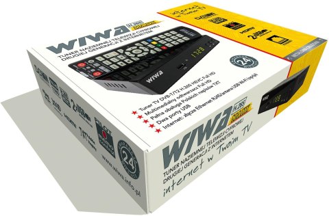 Tuner DVB-T/T2 WIWA H.265 MAXX WIWA