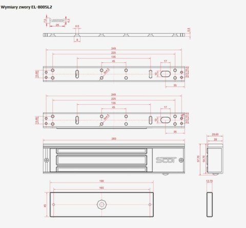 ZWORA ELEKTROMAGNETYCZNA SCOT EL-800SL2 SCOT