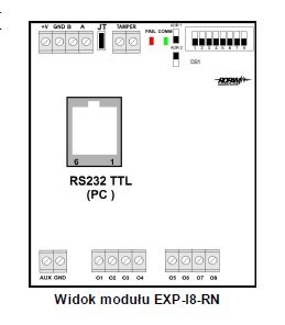 ROPAM EKSPANDER WYJŚĆ EXP-O8T-RN ROPAM