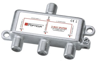 Rozgałęźnik 1-3 DVB-T SAT 3x1 OPTICUM