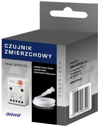 CZUJNIK ZMIERZCHOWY OR-CR-233 ORNO Z SONDĄ ORNO