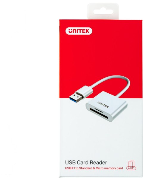 Czytnik kart Unitek Y-9321 SD/microSD USB 3.0 UNITEK