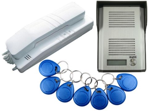 Domofon EURA ADP-41A3 1-rodzinny z czytnikiem RFID (RL-3203ID) EURA Domofon EURA ADP-41A3 1-rodzinny z czytnikiem RFID (RL-3203ID) EURA