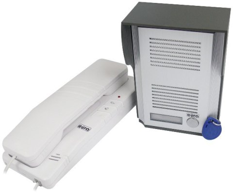 Domofon EURA ADP-41A3 1-rodzinny z czytnikiem RFID (RL-3203ID) EURA Domofon EURA ADP-41A3 1-rodzinny z czytnikiem RFID (RL-3203ID) EURA