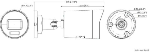 KAMERA IP HIKVISION DS-2CD2086G2H-IU(2.8mm)(eF)/BLACK HIKVISION