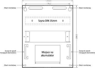 KONTROLER DOSTĘPU ROGER W OBU. Z ZAS. PR402DR-SET ROGER