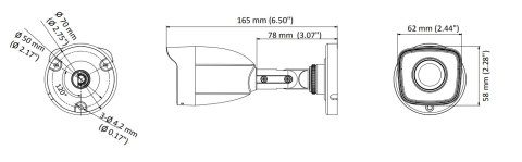 Kamera 4w1 Hilook by Hikvision tuba 5MP TVICAM-B5M 2.8mm HILOOK